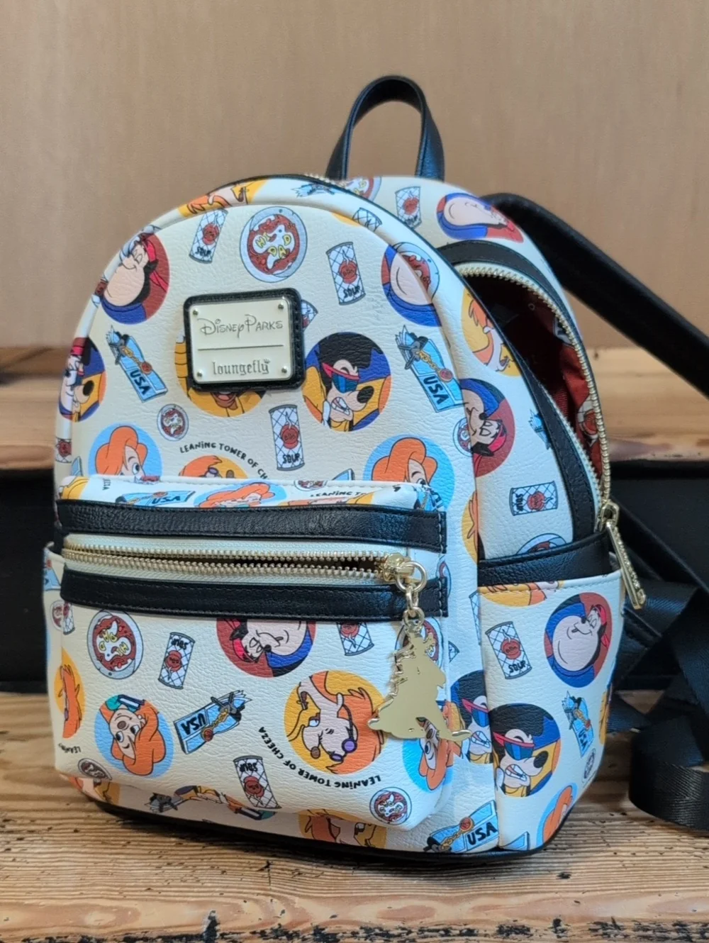 Loungefly Disney Parks A Goofy Movie 30th Anniversary Mini Backpack